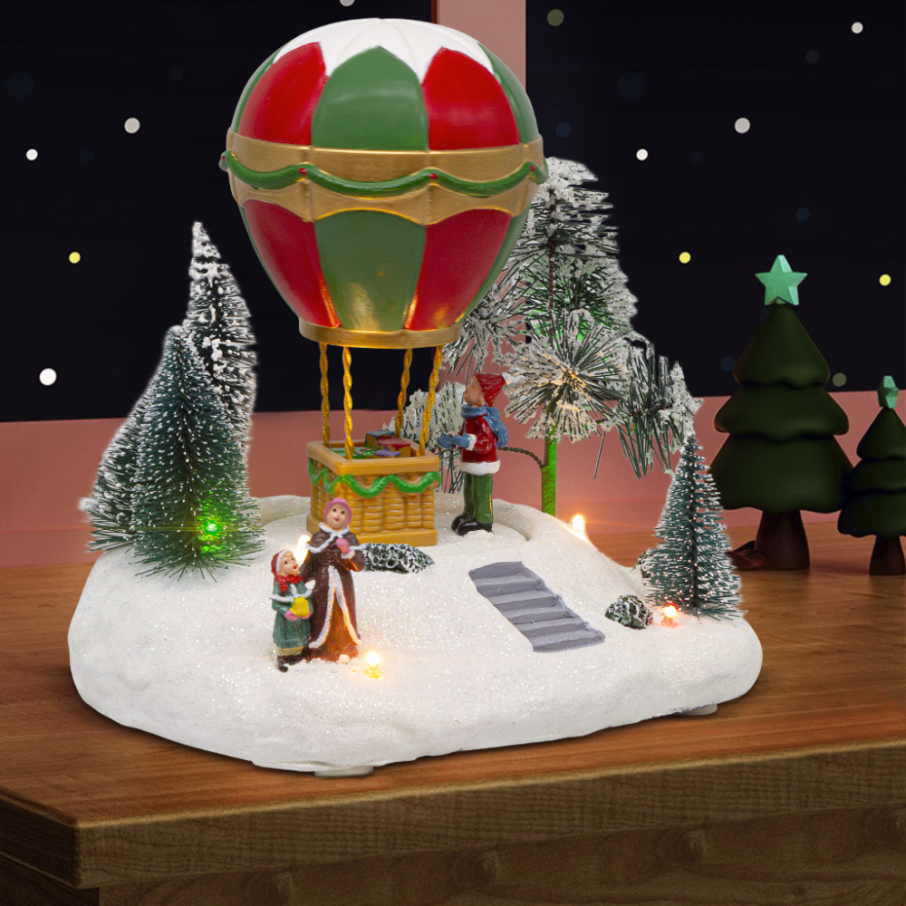 Village de Noël 34x23x22cm 361063 Décoration...