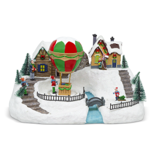 Village de Noël 34x23x22cm 361063 Décoration avec...