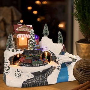 243012 Carrousel de Noël - Train avec lumières, sons et... 2