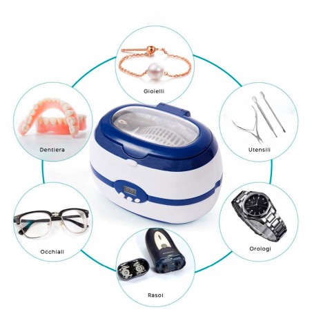 Stérilisateur ultrasons pour coiffeuse esthéticienne professionnel - digital