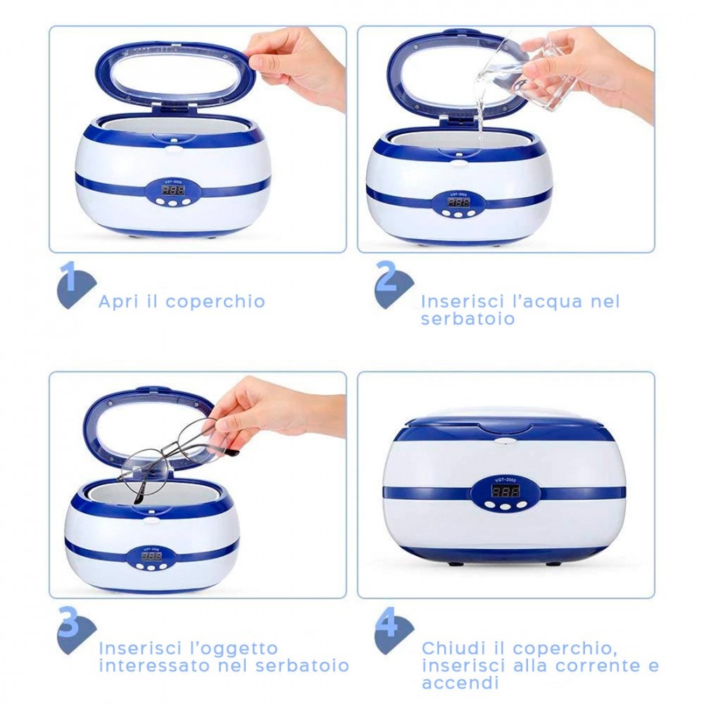 Stérilisateur ultrasons pour coiffeuse...