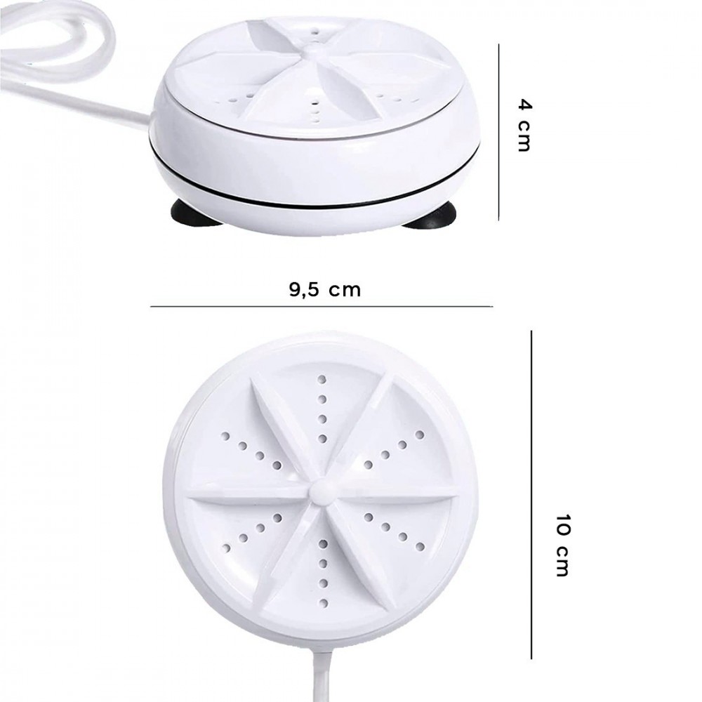 188322 Mini laveuse à rotation de voyage à...