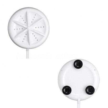 188322 Mini laveuse à rotation de voyage à turbine à ultrasons portable