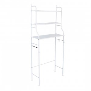 Étagère lave-linge 001066 organisateur de salle de bain peu encombrant 145x60x26