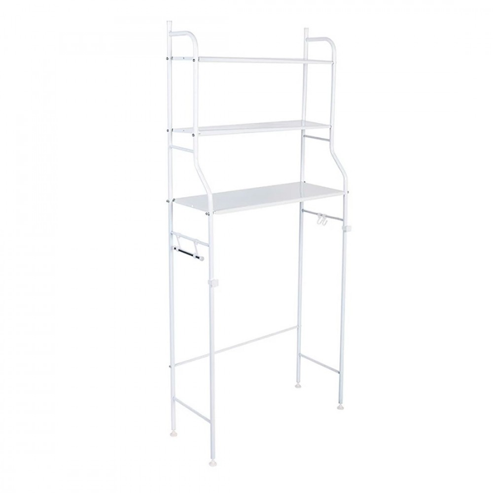 Étagère lave-linge 001066 organisateur de salle de bain peu encombrant 145x60x26