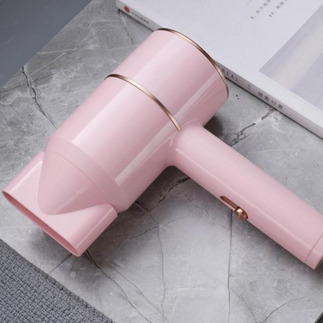 Mini Sèche Cheveux Voyage 1000W 12x20 cm Silencieux Phon 3 Températures