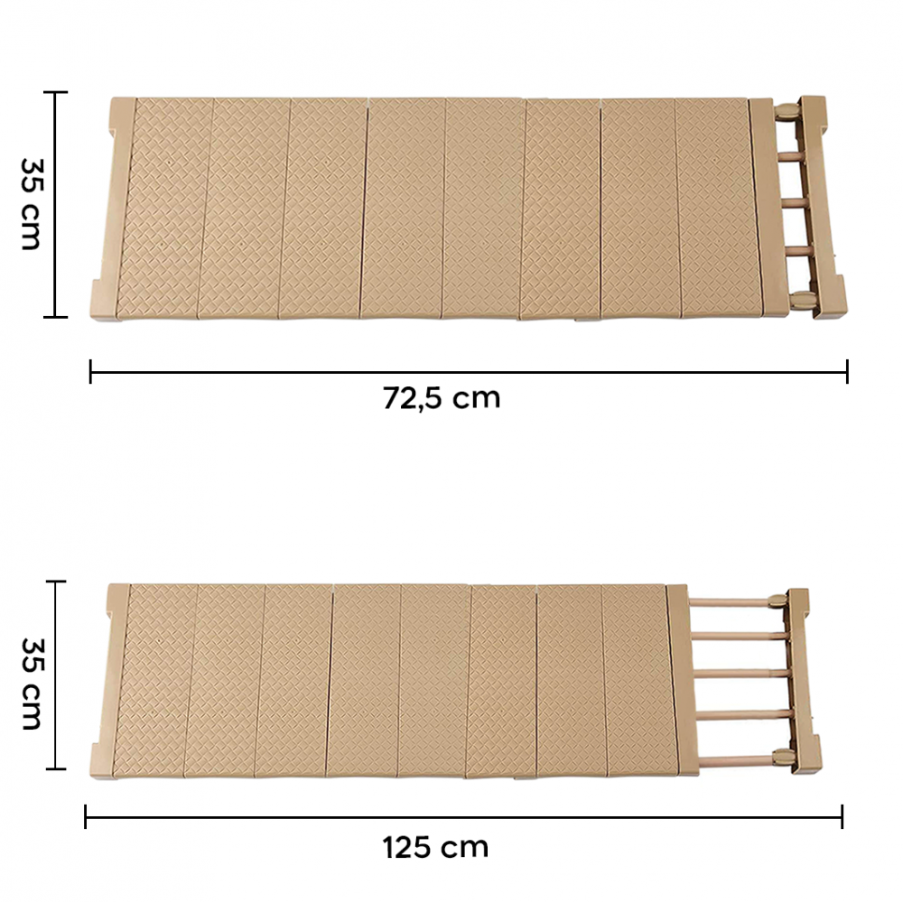 Étagère extensible pour armoires 35x72,5 cm...