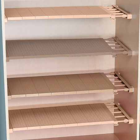 Étagère extensible pour armoires 35x72,5 cm étagère télescopique pour meubles