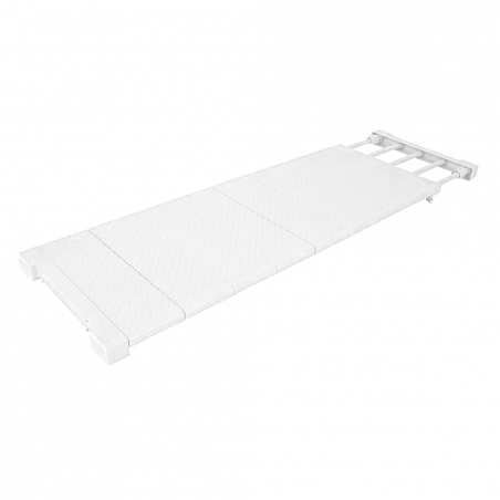 Étagère extensible pour armoires 35x72,5 cm étagère télescopique pour meubles