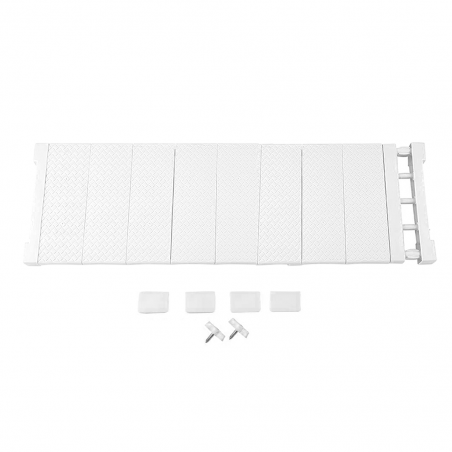 Étagère extensible pour armoires 35x72,5 cm étagère télescopique pour meubles