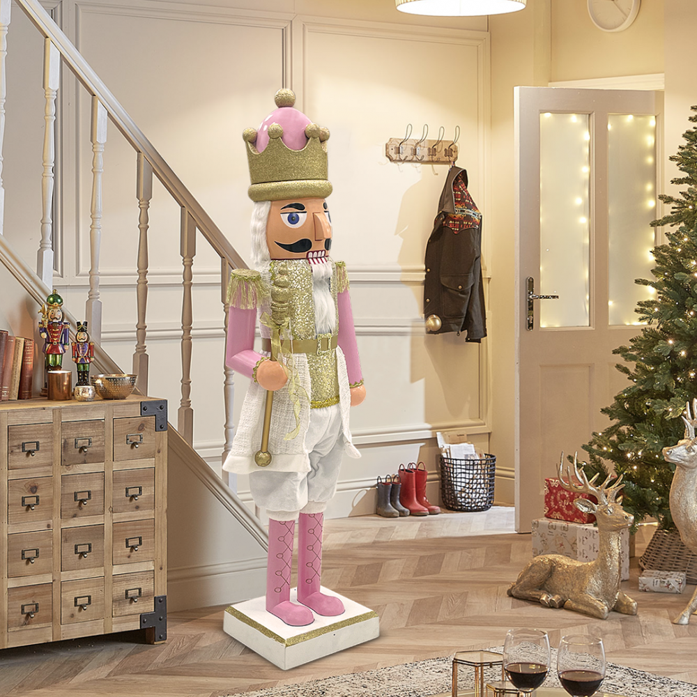 Casse-noisette soldat 392068 soldat rose 160Hcm...