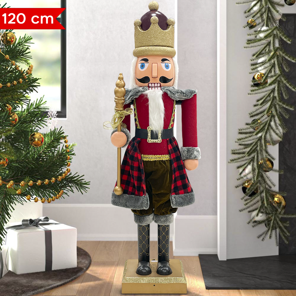 Casse-Noisette Soldat 392076 Rouge écossais...