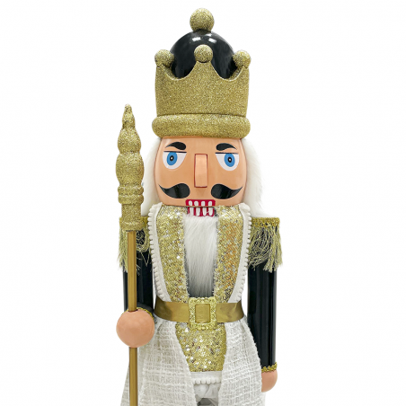 Casse-Noisette Soldat 392084 Soldat Noir 80H cm Décorations de Noël