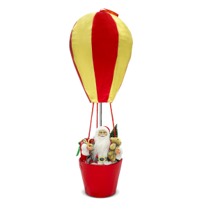 Ballon Père Noël 392021 Décorations de Noël 80H cm avec lumières et sons