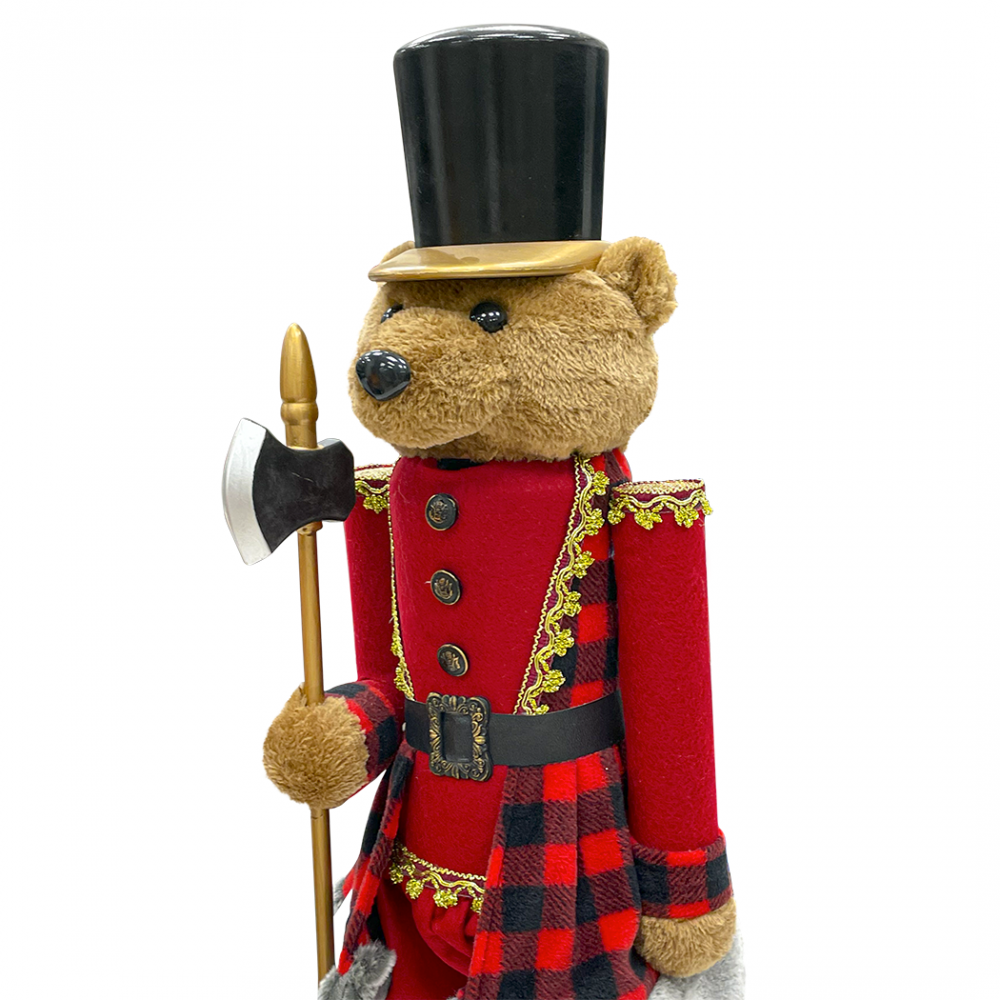 Casse-Noisette Ours 392051 Soldat Rouge avec...