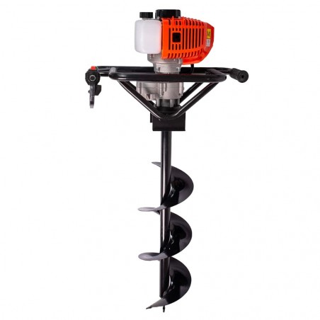 Vis sans fin essence moteur 2 temps 84979 52cc rallonge mélangeuse 50cm 3 points