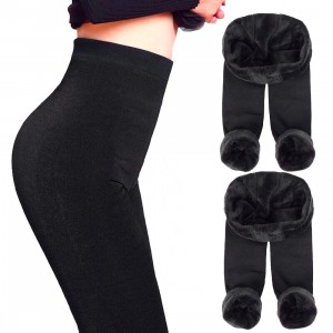 2 pcs Legging thermique femme ZERO DEGREES noir avec...