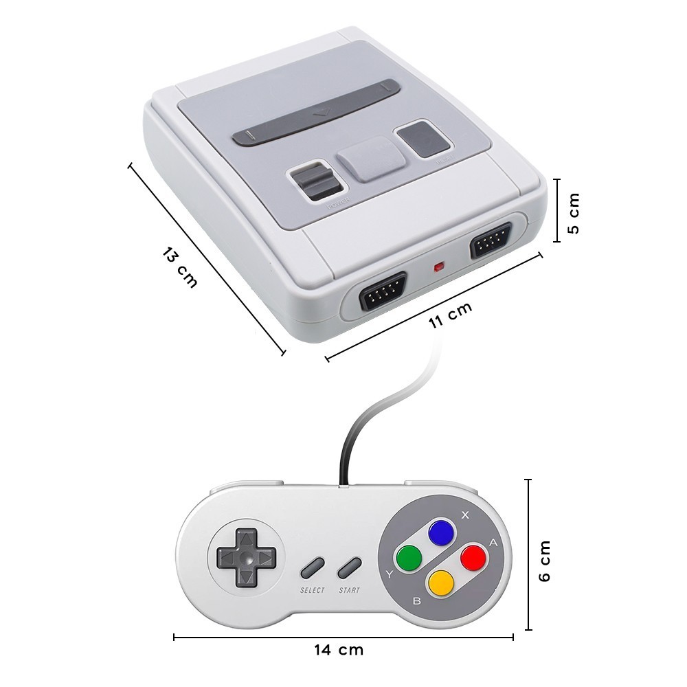 Super Mini SFC 496060 Console de jeu vidéo...