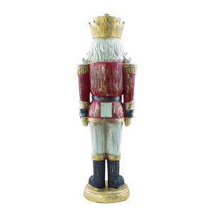 Casse-noisette de Noël soldat rouge H92cm 436017... 2