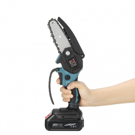 Kit 2 unité tronçonneuse et sécateur KRAFTROYAL Batterie 26V Coupe 25mm Mallette