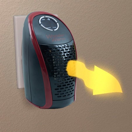 Mini réchaud électrique sans fil 500W avec affichage et contrôle de la minuterie