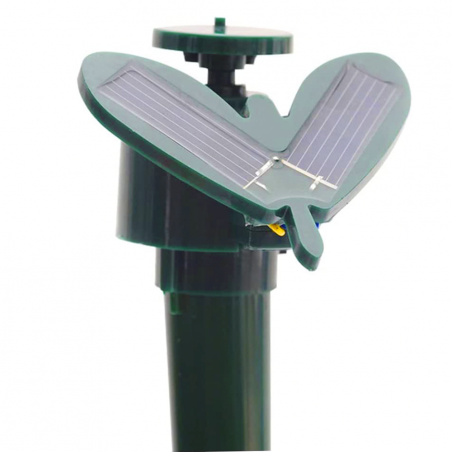 Colibri électrique avec décoration d'ornement cour de jardin de panneau solaire