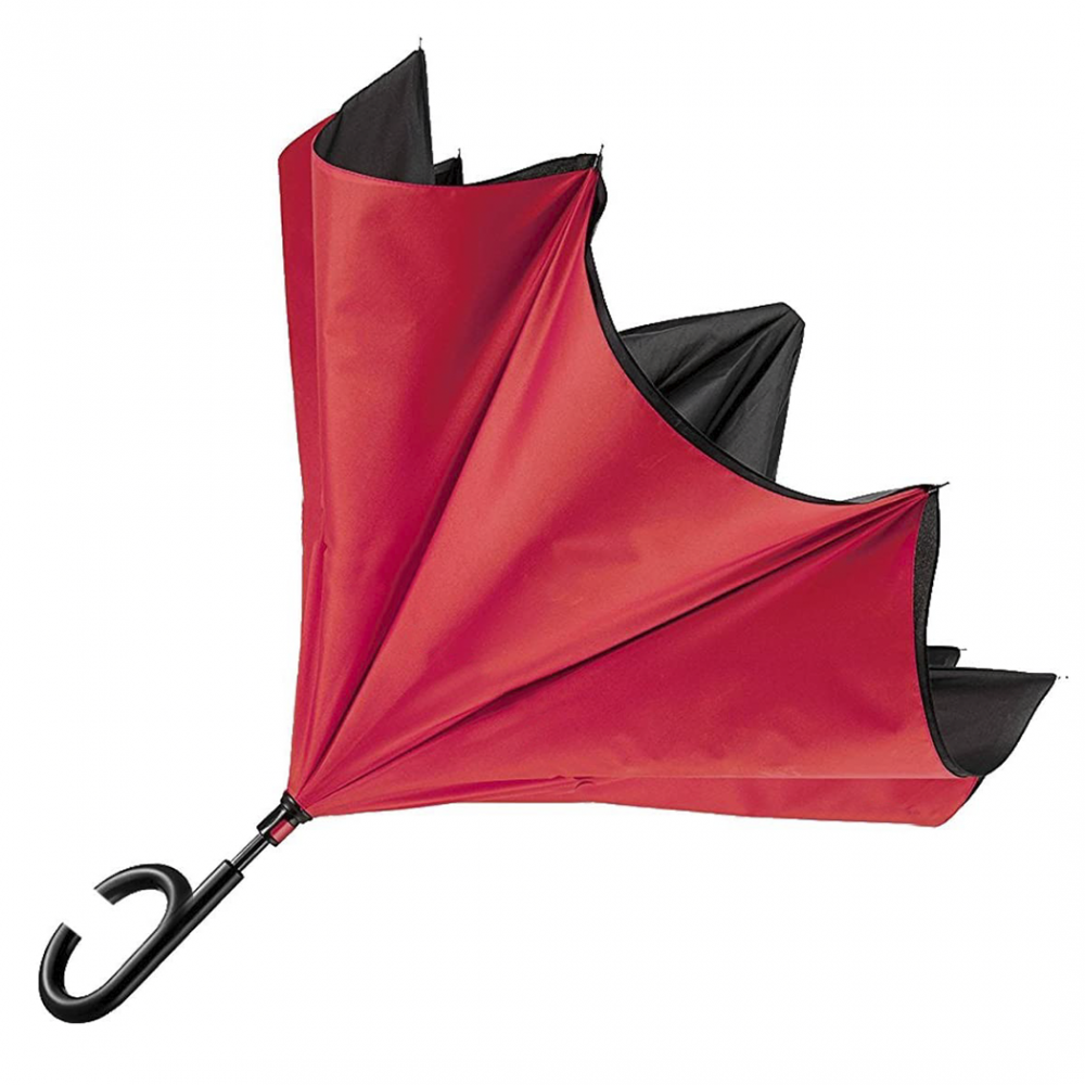 Parapluie inversé coupe-vent pluie ouverture...