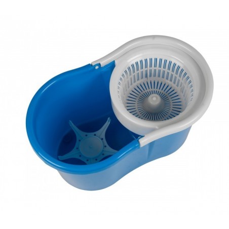 Balais + Seau (360 pivotant) avec poignée extensible Magic Mop LIFETIME CLEAN 53922- Balais + Seau (360 pivotant) avec poignée extensible Magic Mop LIFETIME CLEAN 53922-