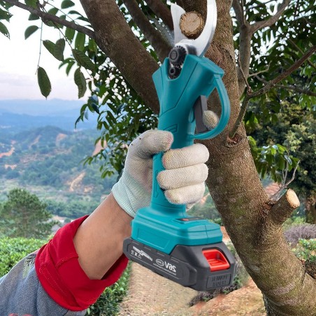 Sécateur électrique KRAFTROYAL YOD-5016 avec 2 batteries 26V Coupe 25mm