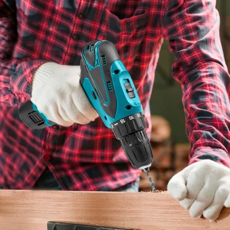 Perceuse visseuse sans fil 18V KRAFTROYAL JPZ2012 Kit de perceuse combiné