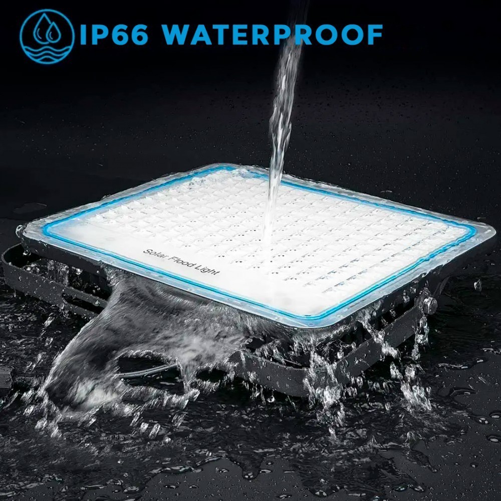 Phare LED Panneau Solaire Lampe 800W 540074...