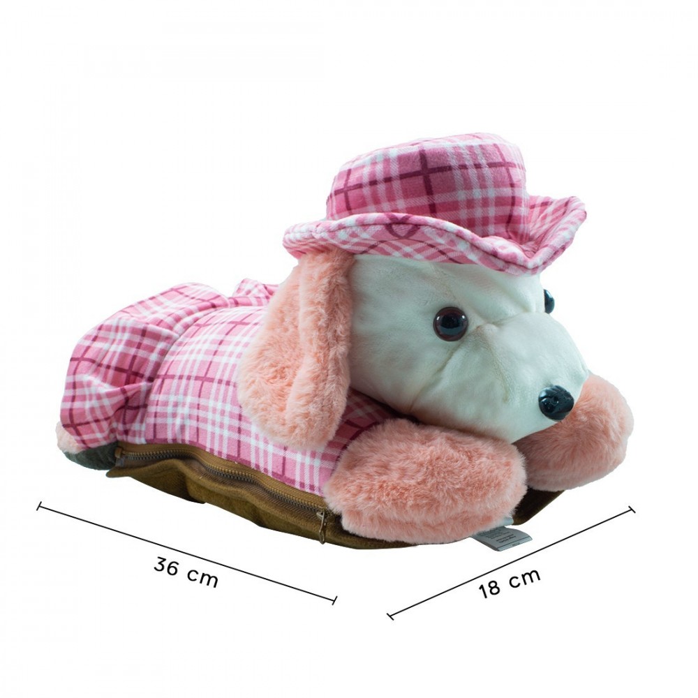 Bouillotte électrique peluche chien 439001...
