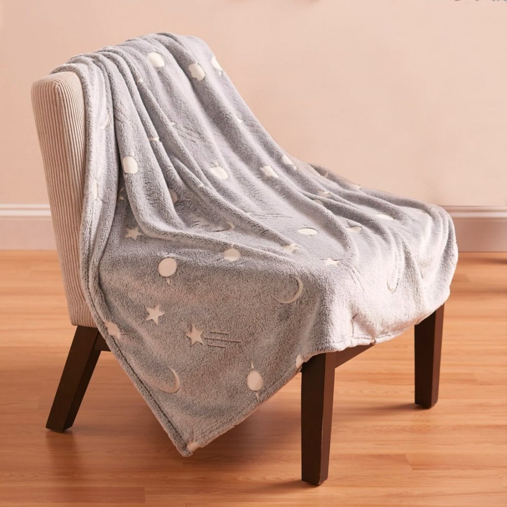 Couverture pour enfant à carreaux magiques et...