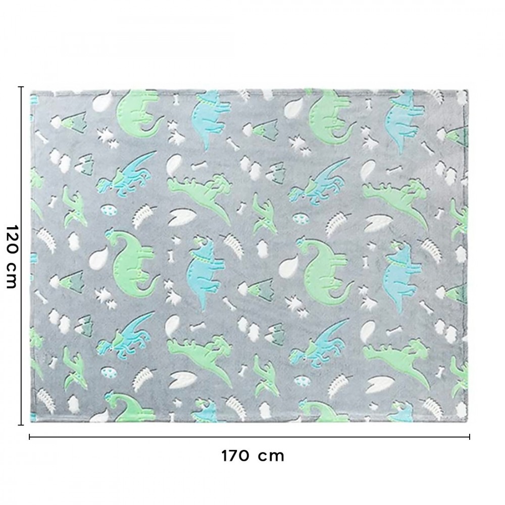 Couverture magique de couleur gris doux pour...