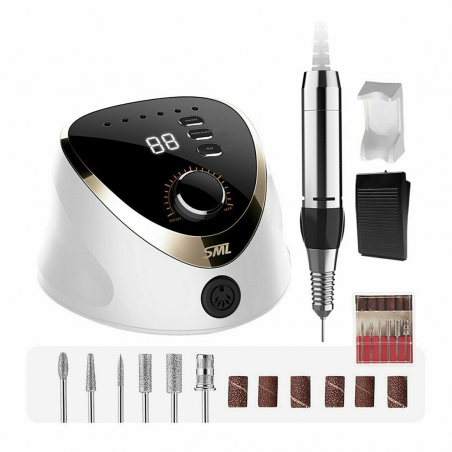 Perceuse à ongles SML 020139 Perceuse perceuse 35000 tours avec affichage LED