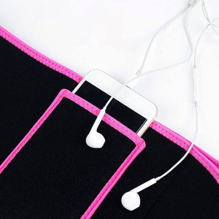Bande Abdominale Réglable Amincissant Brûler Graisse Téléphone Poche