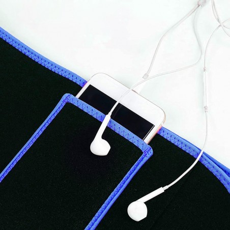 Bande Abdominale Réglable Amincissant Brûler Graisse Téléphone Poche