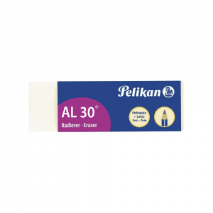 Lot de 30 gommes blanches PELIKAN pour crayons 2