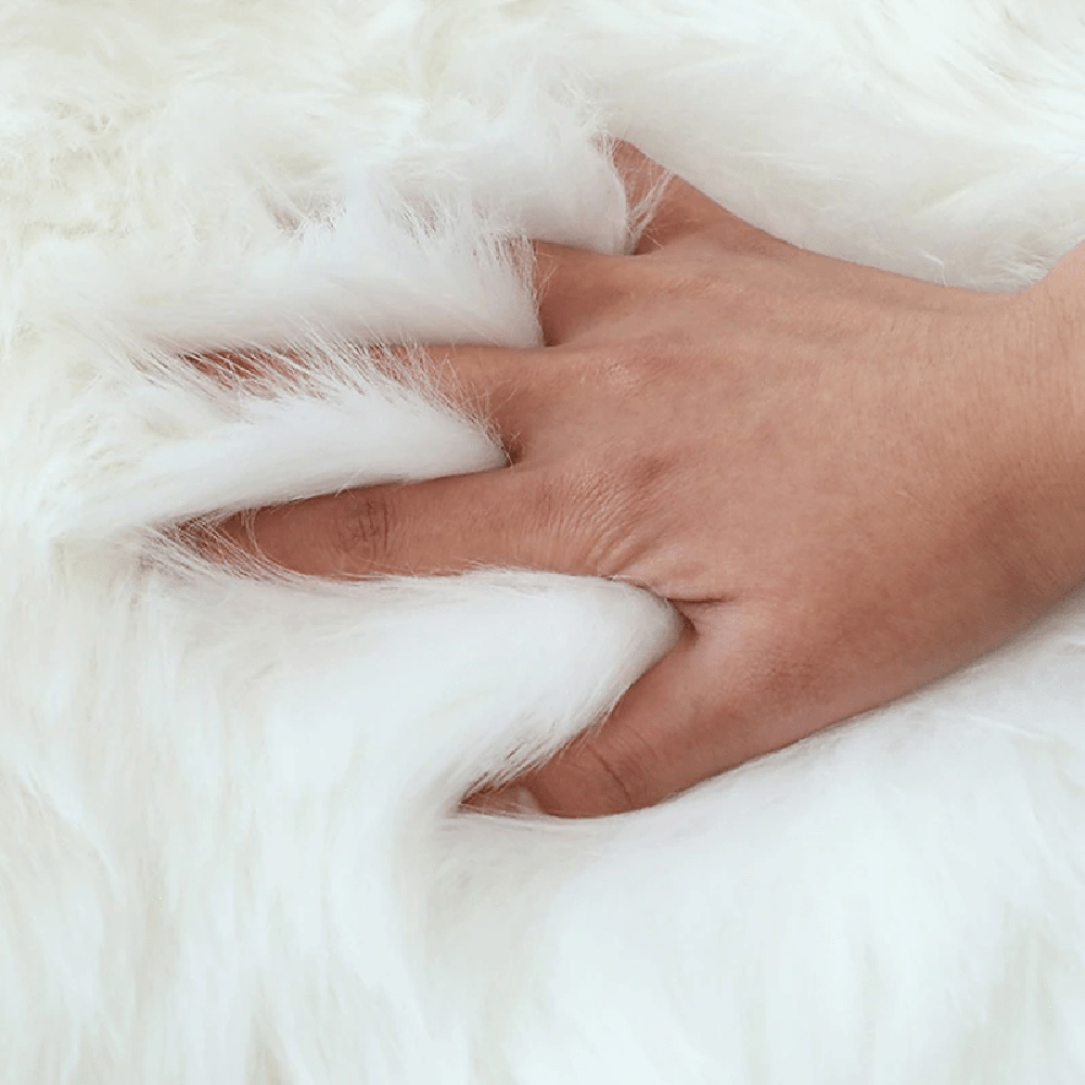 Base Cover Sapin de Noël en peluche tapis blanc...