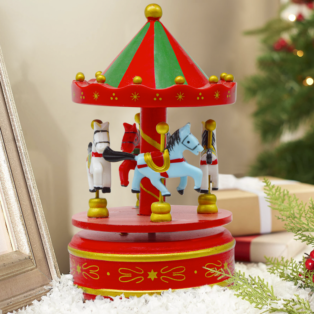 Carillon mobile Noël en bois 433049 ornement...