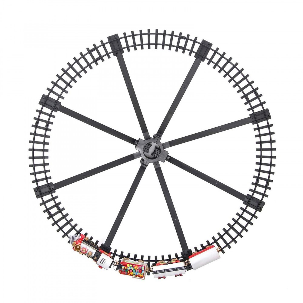 Train de Noël pour le centre arbre de Noël...