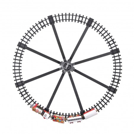 Train de Noël pour le centre arbre de Noël 258051 Diamètre 89 cm 33 pièces