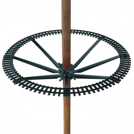 Train de Noël pour le centre arbre de Noël 258051 Diamètre 89 cm 33 pièces