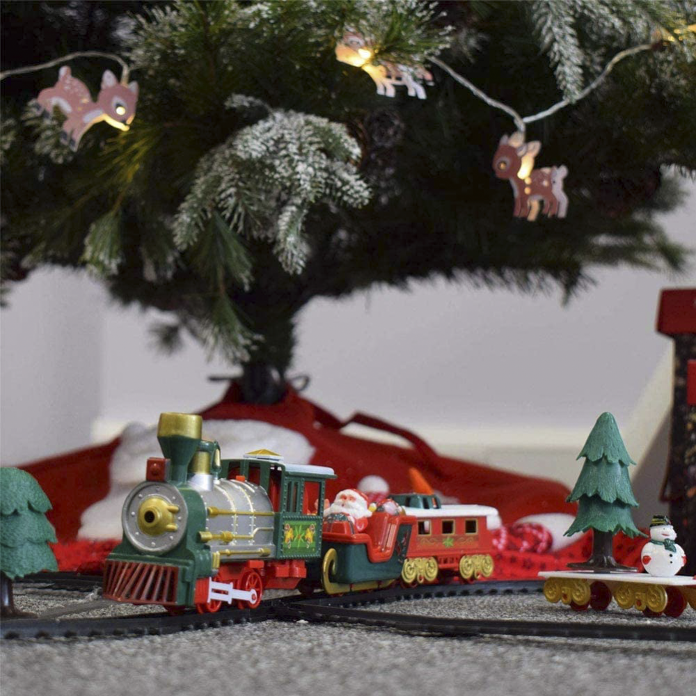 Train de Noël pour le centre arbre de Noël...