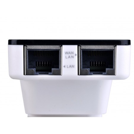 Routeur répéteur sans fil amplificateur Wi-Fi 300 Mbps avec 2 ports LAN