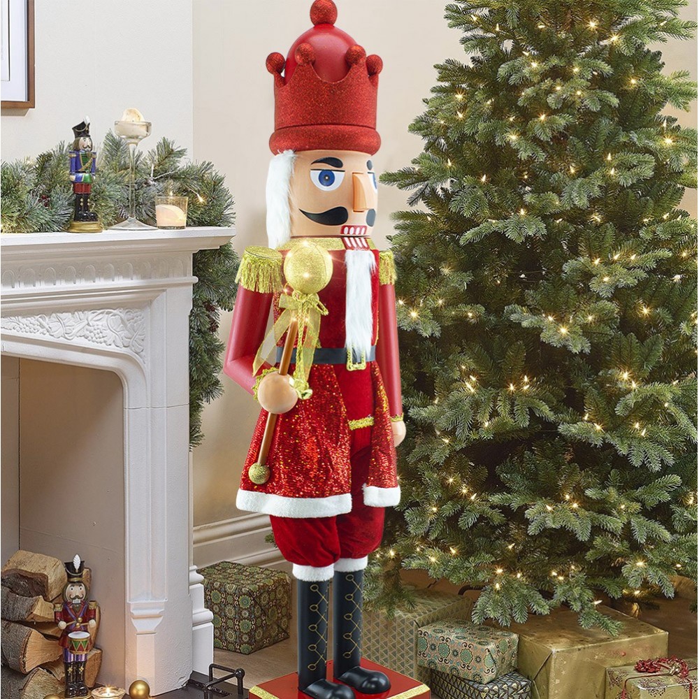 Casse-noisette géant soldat 392005 160 cm...