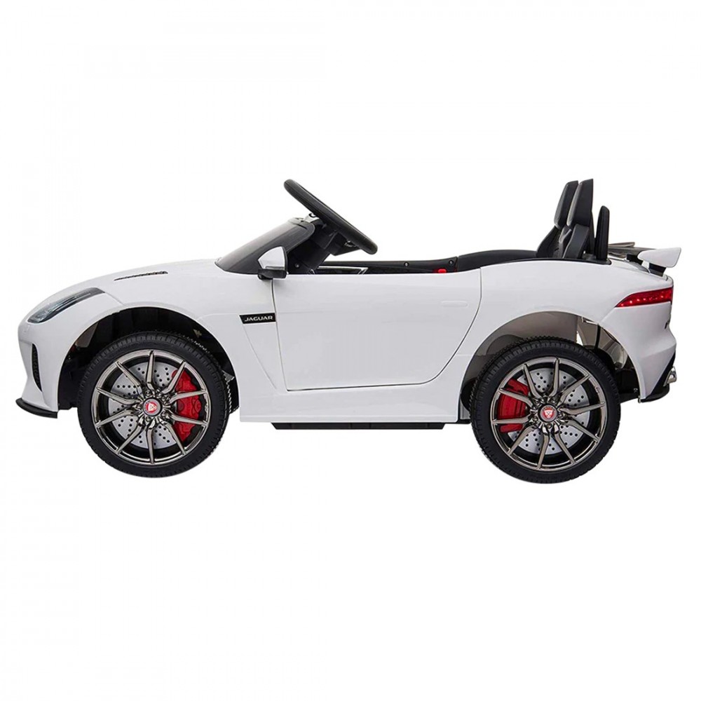 LT894 Voiture électrique Jaguar pour enfants siège en cuir F-Type 12V MP3