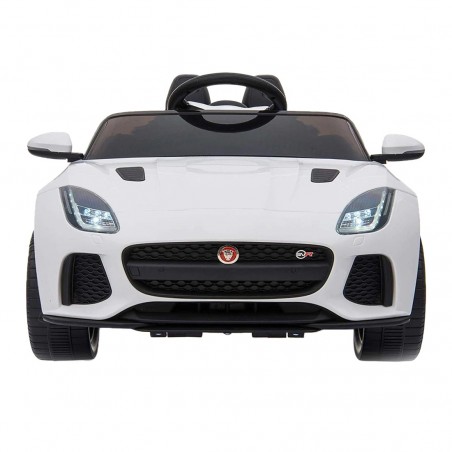 LT894 Voiture électrique Jaguar pour enfants siège en cuir F-Type 12V MP3