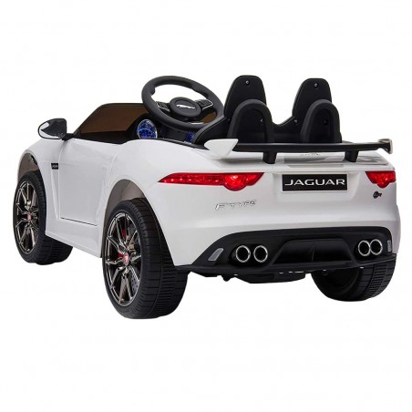 LT894 Voiture électrique Jaguar pour enfants siège en cuir F-Type 12V MP3