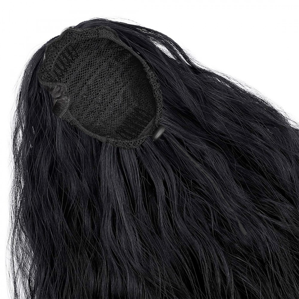 JACY extension de cheveux noirs bouclés avec...